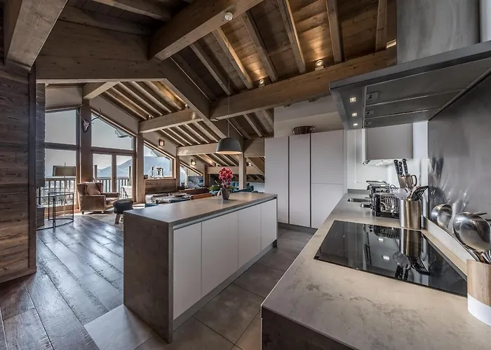 4 Bedrooms Penthouse In 1650 Courchevel